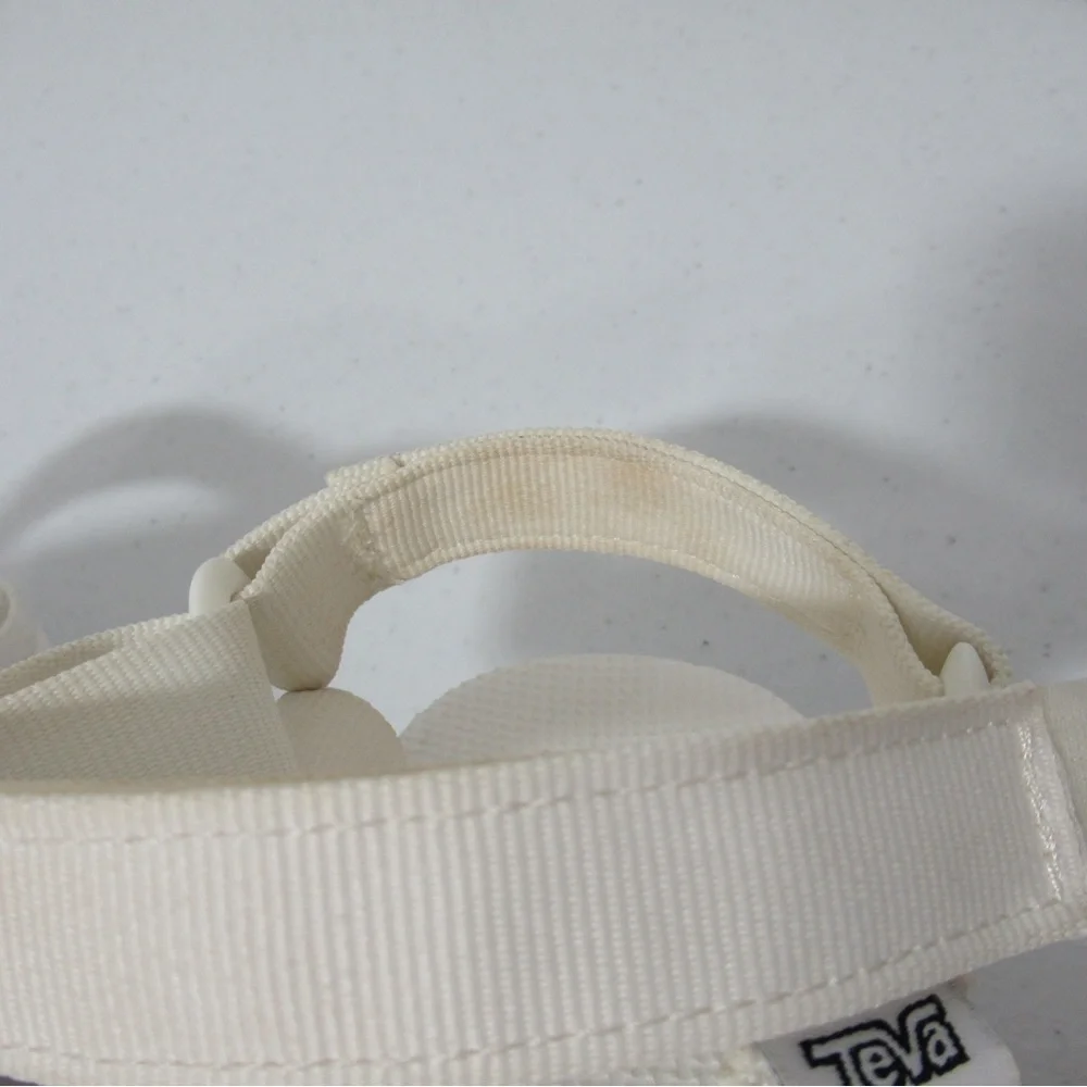 Teva Y2K White Flatform Universal Sandals Size 8 - Picture 13 of 16